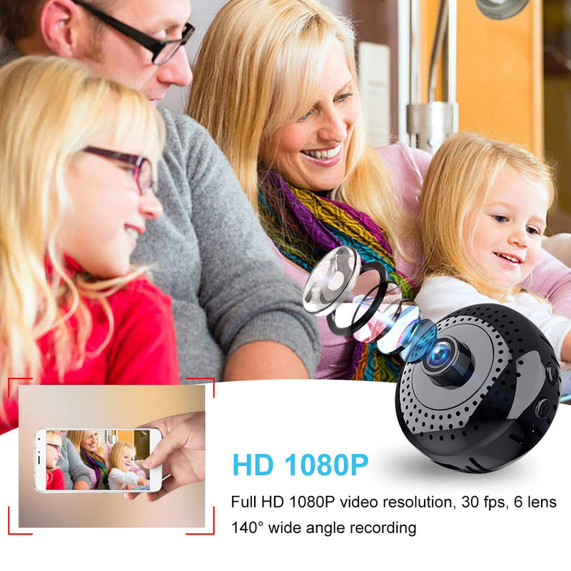 1080P  WIFI Hidden Camera Spy Camera With Night Vision and Motion Detection