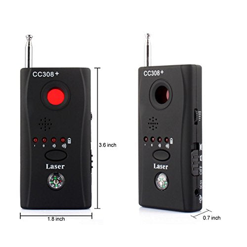 Anti-spy Signal Detector Hidden Camera RF Signal Detector GSM Device Finder - PANNOVO