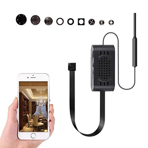 1080P  Wifi Hidden Camera with Motion Detection Alarm Remote Home Nanny Cam for iPhone/Android Phone/iPad/PC - PANNOVO