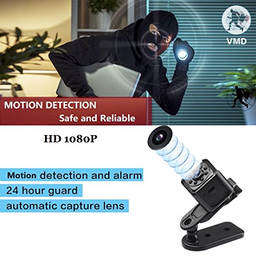 Mini  Hidden Camera HD 1080P  Security Camera with Motion Detection and Night Vision - PANNOVO