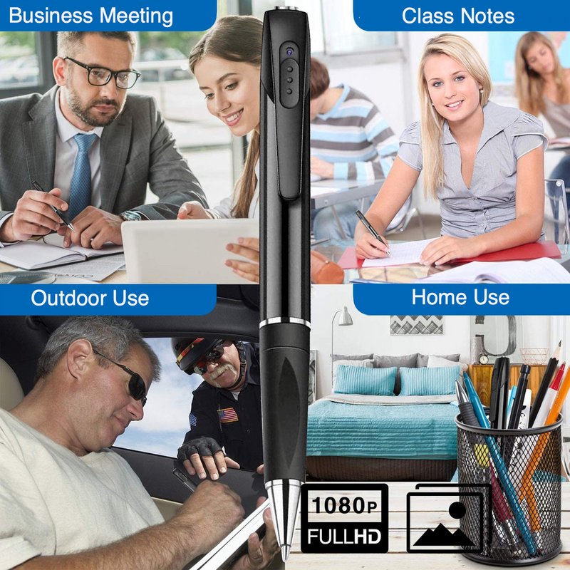 1080P HD Spy Camera Pen