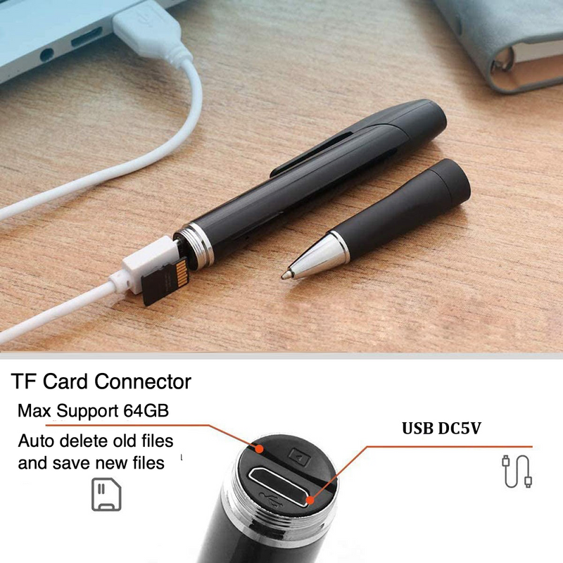 1080P HD Spy Camera Pen