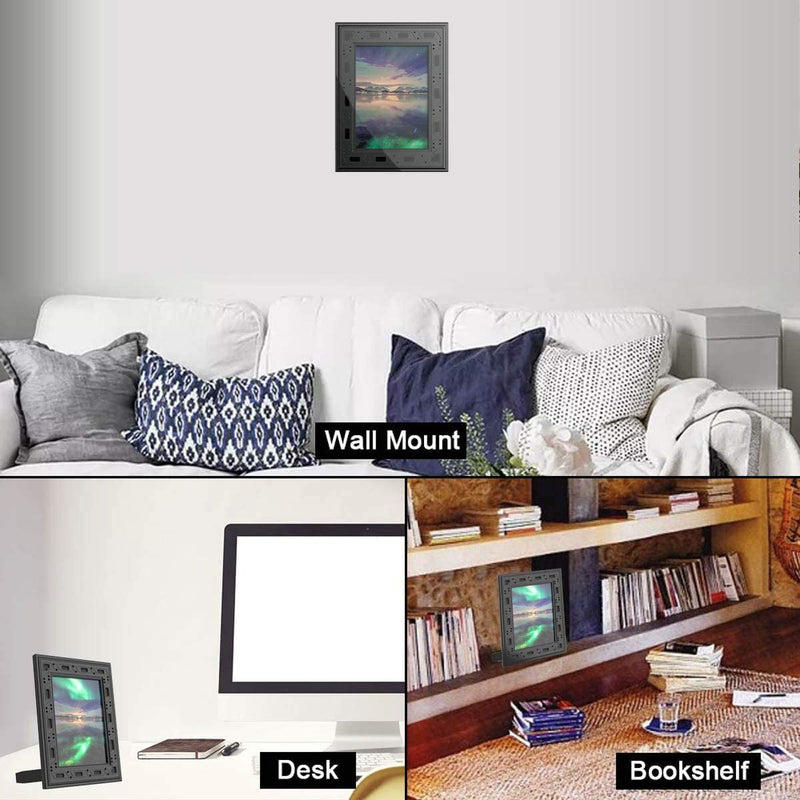 1080P Wifi Hidden Camera Spy Camera Photo Frame with Night Vision PIR ...